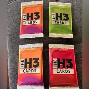 H3 Cards NIP- 4 sets